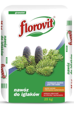 Nawóz Do Iglaków Mineralny Granulat 25kg Florovit