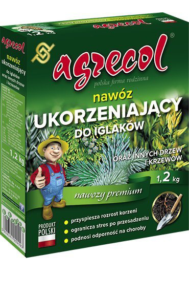 Nawóz Do Iglaków Ukorzeniający Mineralny Granulat 1,2kg Agrecol