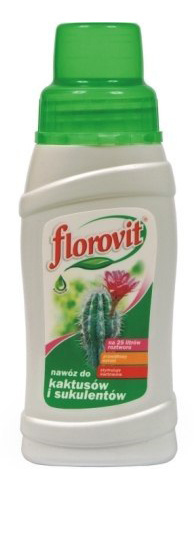 Nawóz Do Kaktusów i Sukulentów Mineralny Płynny 250ml Florovit