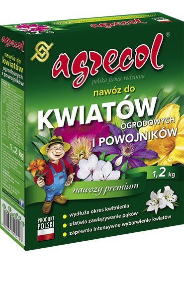 Nawóz Uniwersalny Do Kwiatów Ogrodowych Mineralny Granulat 1,2kg Agrecol Nawóz Uniwersalny Do Kwiatów Ogrodowych Mineralny Granulat 1,2kg Agrecol