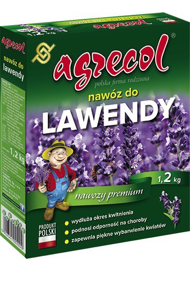 Nawóz Do Lawendy Długodziałający 100 Dni Mineralny Granulat 1,5kg Agrecol