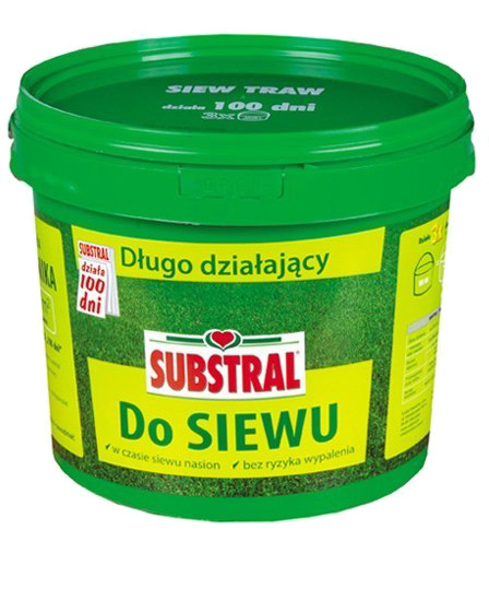 Nawóz Do Trawy w Czasie Siewu Długodziałający 100 Dni Mineralny Granulat 10kg Substral Nawóz Do Trawy w Czasie Siewu Długodziałający 100 Dni Mineralny Granulat 10kg Substral