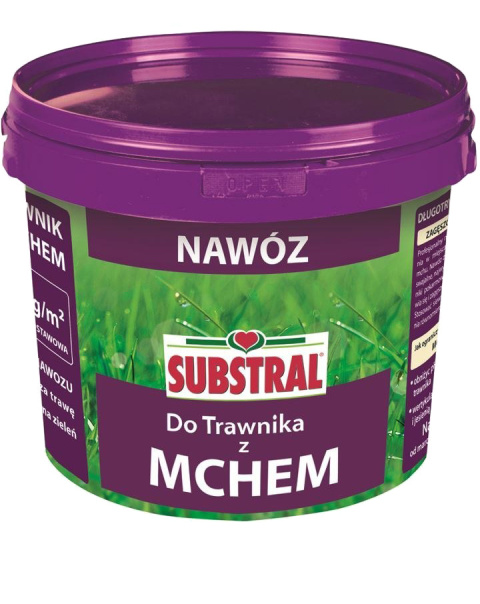 Nawóz Do Trawy z Mchem Mineralny Granulat 10kg Substral