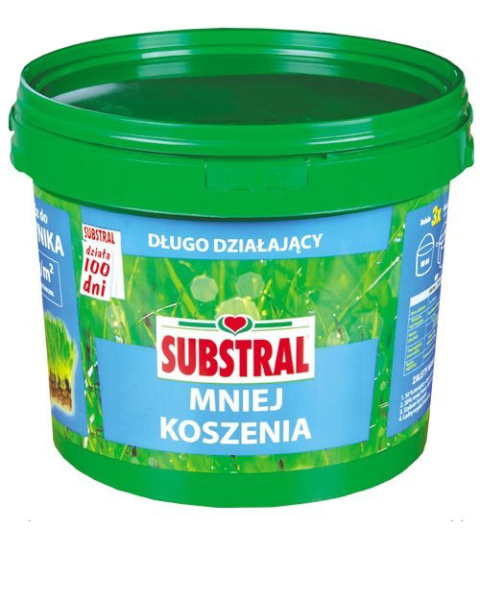 Nawóz Do Trawy Długodziałający 100 Dni Mineralny Granulat 5kg Mniej Koszenia Substral Nawóz Do Trawy Długodziałający 100 Dni Mineralny Granulat 5kg Mniej Koszenia Substral