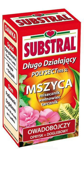 Polysect 005 SL Mszyca 100ml Środek Owadobójczy Do Zwalczania Szkodników w Uprawach Roślin Substral