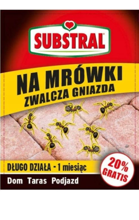 Śreodek Na Mrówki Granulat 120g Środek Owadobójczy Do Zwalczania Mrówek Substral