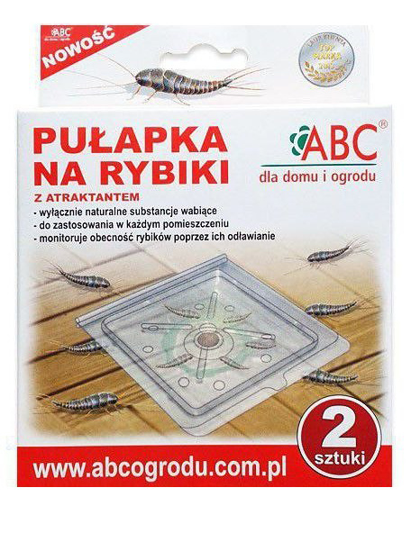Pułapka na Rybiki z Atraktantem 2szt. ABC Pułapka na Rybiki z Atraktantem 2szt. ABC