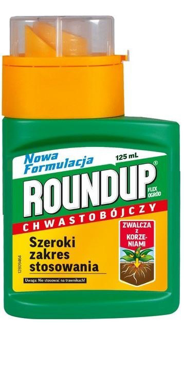 Roundup Flex Ogród 125ml Środek Chwastobójczy Na Chwasty Jednoliścienne i Dwuliścienne Substral