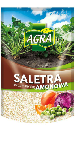 Nawóz Uniwersalny Saletra Amonowa Azotan Amonu Mineralny Mineralny Granulat 2kg Agra