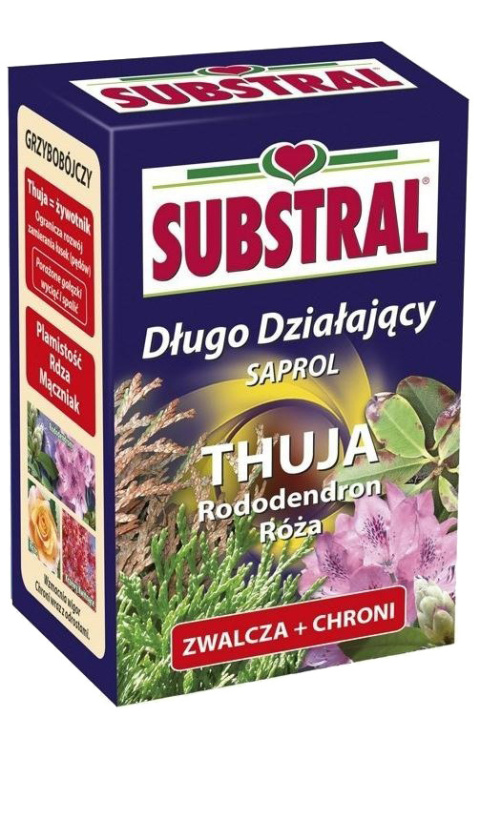 Saprol Thuja 100ml Fungicyd Środek Grzybobójczy Do Zwalczania Chorób Grzybowych w Uprawach Roślin Substral Saprol Thuja 100ml Fungicyd Środek Grzybobójczy Do Zwalczania Chorób Grzybowych w Uprawach Roślin Substral