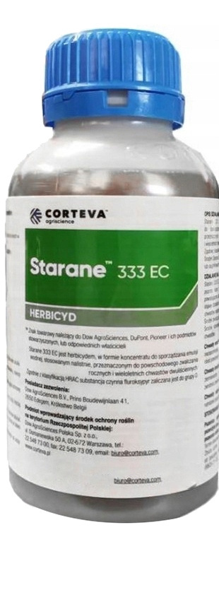 Starane 333 EC 1000ml Środek Chwastobójczy Na Chwasty Dwuliścienne Corteva