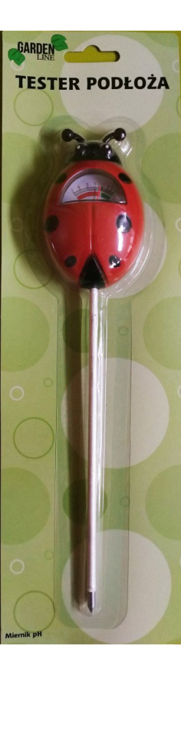 Tester Gleby Ph Metr Glebowy Biedronka 28cm x 6cm GardenLine Tester Gleby Ph Metr Glebowy Biedronka 28cm x 6cm GardenLine