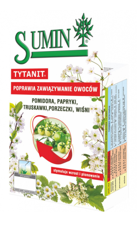 Tytanit 50ml Stymulator Wzrostu i Plonowania Sumin