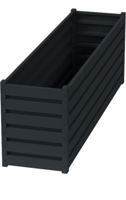 Kwietnik Rabata Metalowa KD-6 60x50x200cm Antracyt Garden Steal