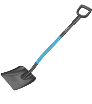 Łopata 24cm x 27cm Metalowa Z Trzonkiem Metalowym 100cm z Antypoślizgowym 40-207 Ideal Pro Cellfast