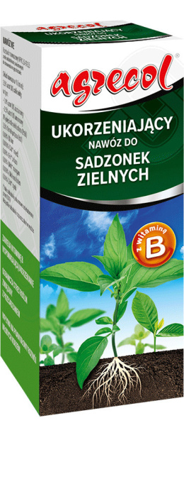 Nawóz Do Sadzonek Zielnych Ukorzeniający Mineralny Płynny 30ml Agrecol