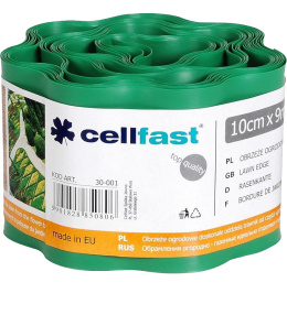 Obrzeże Trawnikowe Faliste 10cm x 9m Zielone Cellfast