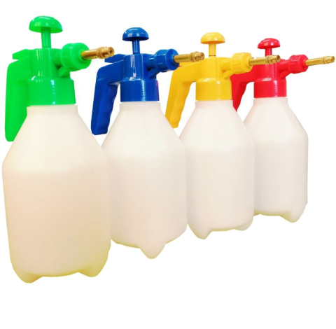 Opryskiwacz Ciśnieniowy Ręczny 1,5l z Mosiężną Dyszą Mix Kolor Opryskiwacz Ciśnieniowy Ręczny 1,5l z Mosiężną Dyszą Mix Kolor