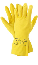 Rękawice Ochronne z Gumy Lateksowej Powlekane Bawełną Flokowaną Żółte M-(8) RAECONOH87-190 Y Ansell