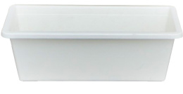 Skrzynka Balkonowa 40cm z Tworzywa Filtr UV Biała Goplast