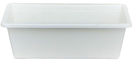 Skrzynka Balkonowa Plastikowa 80cm Biała