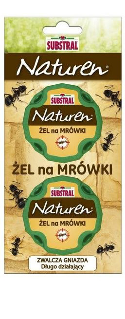 Pułapka na Mrówki Żel 2 x 10g Środek Owadobójczy Na Mrówki Naturen Substral