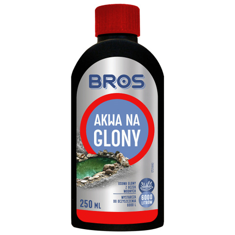 Akwa Na Glony Płyn Do Zwalczania Glonów w Oczkach Wodnych i Fontannach 250ml Bros Akwa Na Glony Płyn Do Zwalczania Glonów w Oczkach Wodnych i Fontannach 250ml Bros