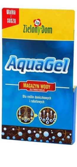 AquaGel 60g Granulki Hydrożel Dla Roślin Do Maganyzowania Wody w Glebie Zielony Dom