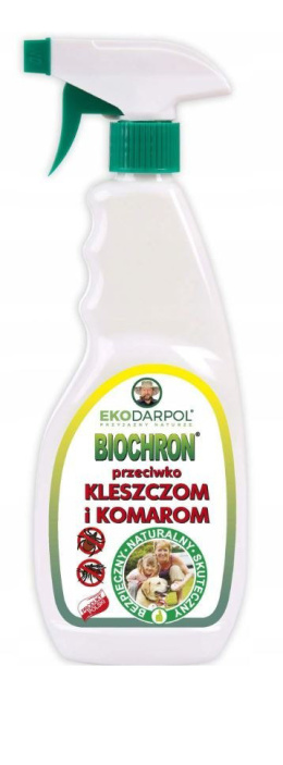 Biochron Spray na Ciało NATURALNY na Komary i Kleszcze 550ml