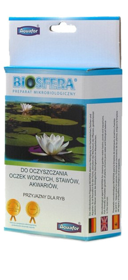 Biosfera Preparat Biologiczny Do Oczyszczania Oczek Wodnych 200g Aquafor