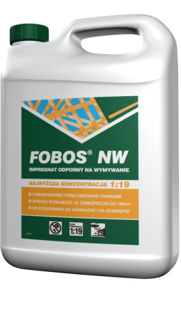 Fobos NW Impregnat do Drewna Zielony 5L