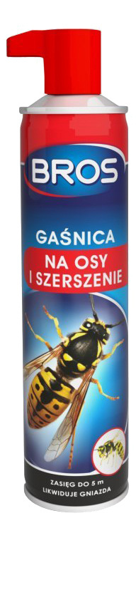 Gaśnica Na Osy i Szerszenie Areozol 300ml Środek Owadobójczy Na Osy i Szerszenie Bros