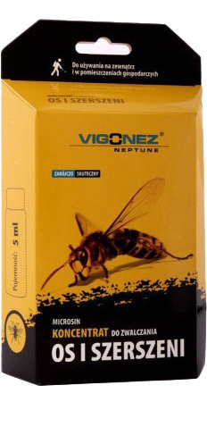 Vigonez Neptune Na Osy i Szerszenie Koncentrat 5ml Środek Owadobójczy do Zwalczania Os i Szerszeni Vigonez Vigonez Neptune Na Osy i Szerszenie Koncentrat 5ml Środek Owadobójczy do Zwalczania Os i Szerszeni Vigonez