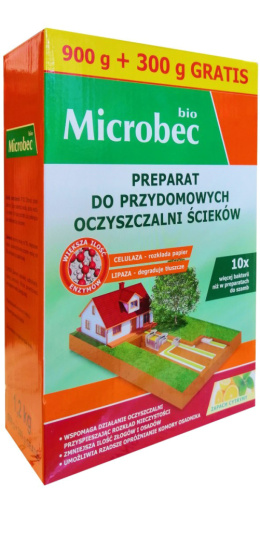 Microbec BIO do Oczyszczalni Przydomowych 1,2kg