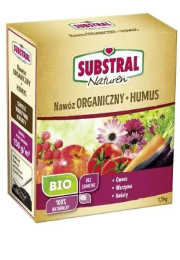 Nawóz Uniwersalny z Humusem Organiczny Granulat 1,5kg Naturen Substral