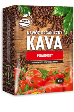 Nawóz Do Pomidorów z Łusek Kawy Organiczny Granulat 1kg Kava