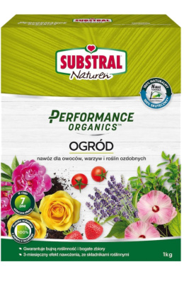 Nawóz Do Owoców, Warzyw i Roślin Ozdobnych Organiczny Granulat 1kg Performance Organics Substral