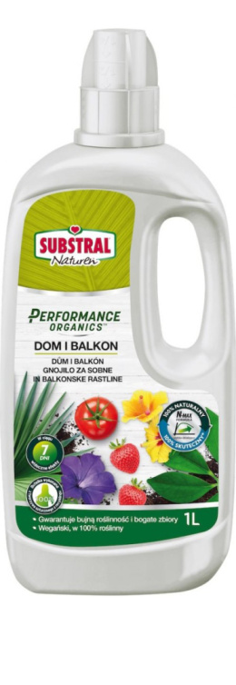 Nawóz Do Roślin Domowych i Balkonowych Organiczny Płynny 1l Performance Organics Substral