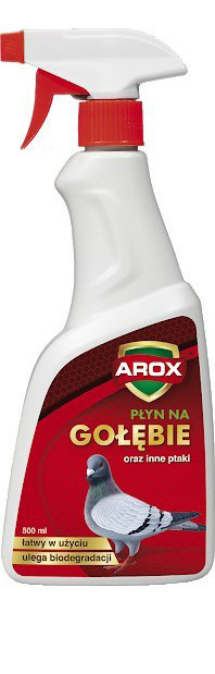 Płyn Odstraszający Gołębie i Ptaki Repelent 500ml Arox