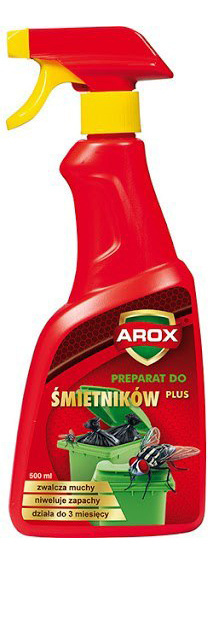 Środek Owadobójczy Na Muchy i Larwy Do Śmietników 500ml Arox