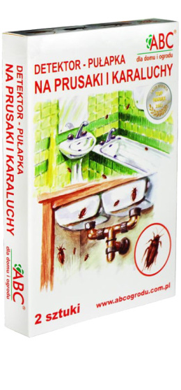 Pułapka na Prusaki i Karaluchy - 2szt. ABC