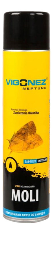Spray do Zwalczania Moli Spożywczych i Odzieżowych 600ml Vigonez (R)
