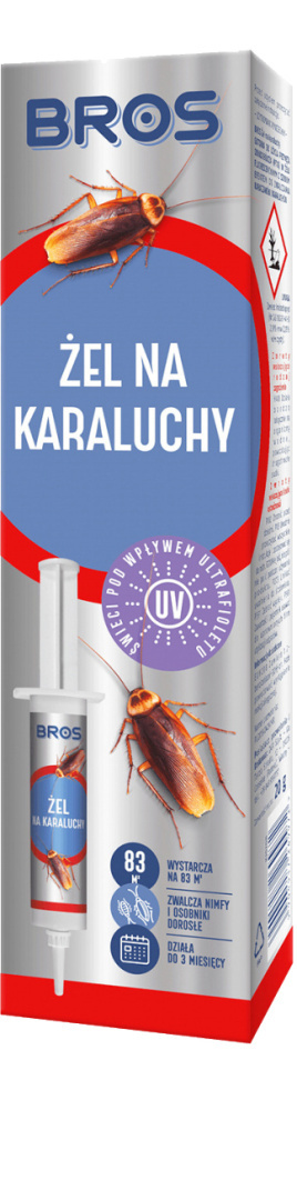 Żel Na Karaluchy 20g Środek Owadobójczy Do Zwalczania Karaluchów Bros Żel Na Karaluchy 20g Środek Owadobójczy Do Zwalczania Karaluchów Bros