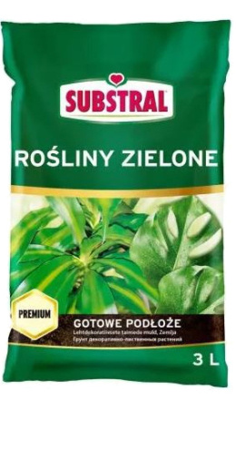 Podłoże Ogrodnicze Do Roślin Zielonych 3l Substral