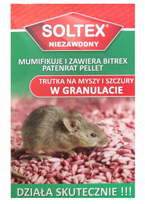 Trutka Na Szczury i Myszy Granulat 1kg Soltex