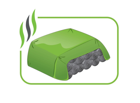 Plandeka Mocna 140g 3m x 4m Zielona Premium GF Line Plandeka Mocna 140g 3m x 4m Zielona Premium GF Line