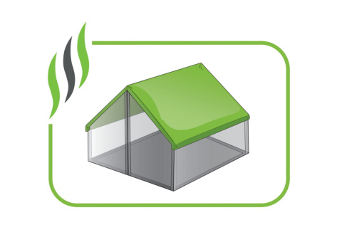 Plandeka Mocna 140g 4m x 8m Zielona Premium GF Line Plandeka Mocna 140g 4m x 8m Zielona Premium GF Line