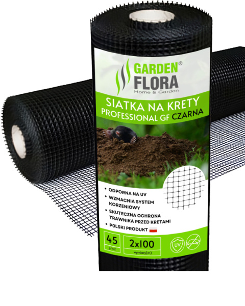 Siatka na Krety 45g 2m x 100mb Professional GF Line Siatka na Krety 45g 2m x 100mb Professional GF Line
