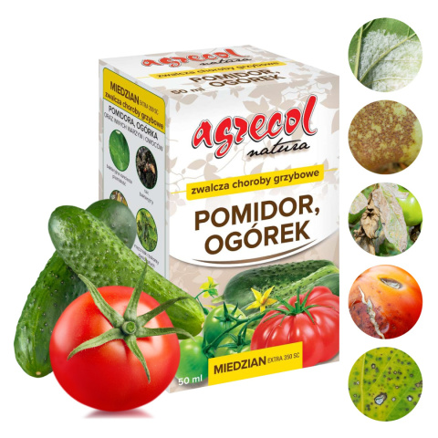 Miedzian Extra 350 BC 50ml Fungicyd Środek Grzybobójczy Do Zwalczania Chorób Grzybowych w Uprawach Roślin Agrecol Miedzian Extra 350 BC 50ml Fungicyd Środek Grzybobójczy Do Zwalczania Chorób Grzybowych w Uprawach Roślin Agrecol