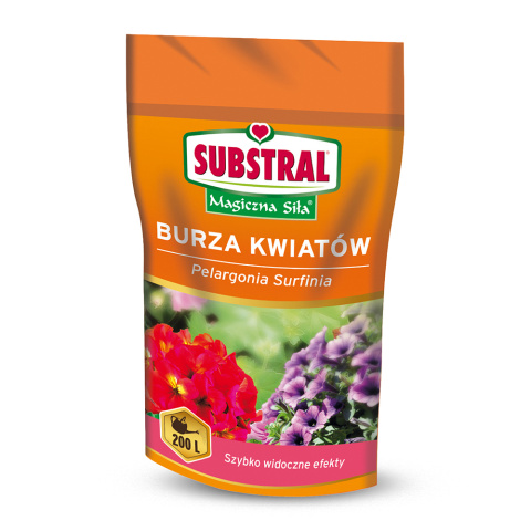 Nawóz Do Pelargonii Mineralny Koncentrat Krystaliczny 200g Magiczna Siła Substral Nawóz Do Pelargonii Mineralny Koncentrat Krystaliczny 200g Magiczna Siła Substral